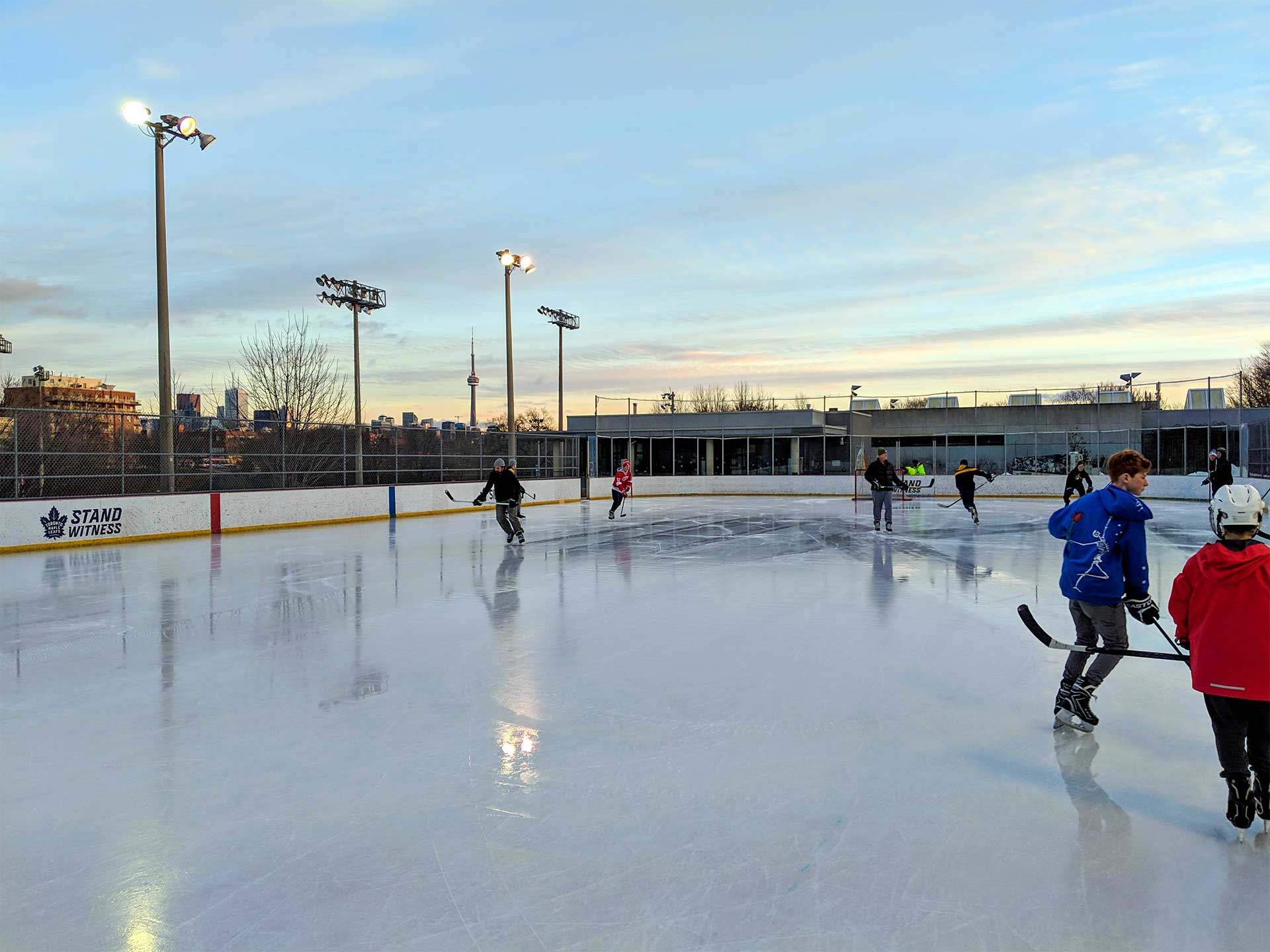 Shinny in Christie Pits Park